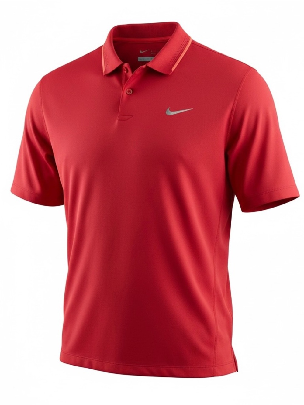 Men's Tiger Woods Collection Nike Dri-FIT Performance Golf Shirt Red XL